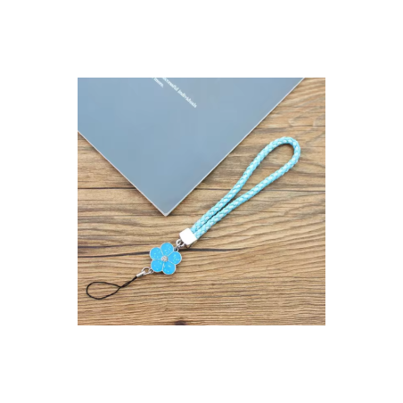 Lanière Charme pour Téléphone Portable - Bleu - 25cm — ECO · Smarty Paris 18e